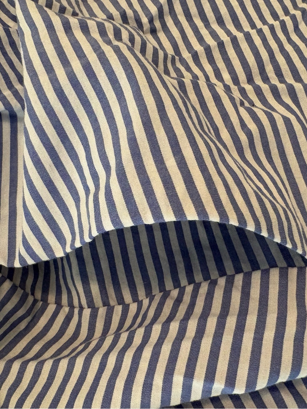 Vineyard Vines Blue and White Striped Midi Skirt - Picture 7 of 7